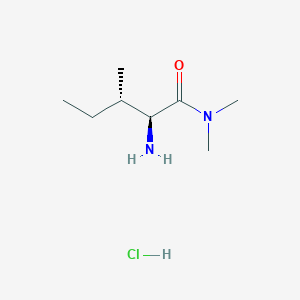 (2S,3S)-2-amino-N,N,3-trimethylpentanamide hydrochloride