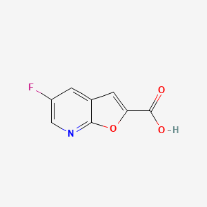 5-Fluorofuro[2,3-b]pyridine-2-carboxylic acid