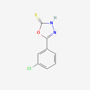 B1348439 5-(3-Chlorophenyl)-1,3,4-oxadiazole-2-thiol CAS No. 41491-54-7