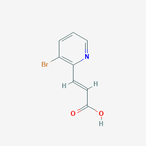 (E)-3-(3-Bromopyridin-2-yl)acrylic acid