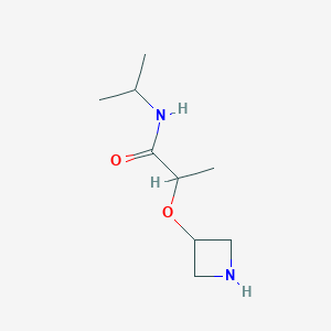 2-(Azetidin-3-yloxy)-N-isopropylpropanamide