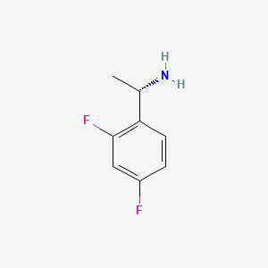 B1348446 (S)-1-(2,4-Difluorophenyl)ethanamine CAS No. 845252-02-0