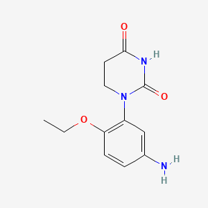 1-(5-Amino-2-ethoxy-phenyl)hexahydropyrimidine-2,4-dione