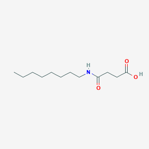 molecular formula C12H23NO3 B1348454 N-辛基琥珀酰胺酸 CAS No. 3151-42-6