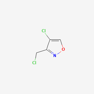 4-Chloro-3-(chloromethyl)-1,2-oxazole