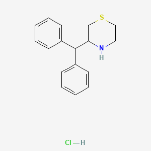 3-(Diphenylmethyl)thiomorpholine hydrochloride