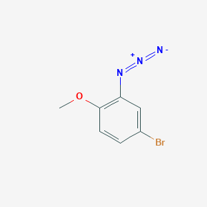 2-Azido-4-bromo-1-methoxybenzene