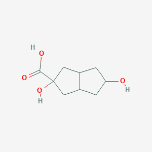 2,5-Dihydroxy-octahydropentalene-2-carboxylic acid