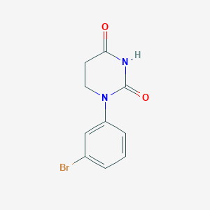 1-(3-Bromophenyl)hexahydropyrimidine-2,4-dione