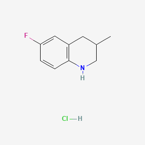 6-Fluoro-3-methyl-1,2,3,4-tetrahydroquinoline hydrochloride