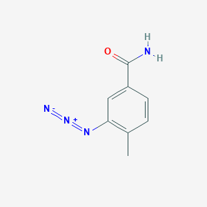 3-Azido-4-methylbenzamide