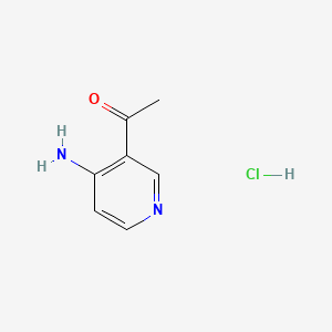 1-(4-Aminopyridin-3-yl)ethan-1-one hydrochloride