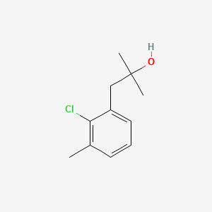 1-(2-Chloro-3-methylphenyl)-2-methylpropan-2-ol