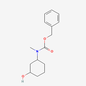 Benzyl N-(3-hydroxycyclohexyl)-N-methylcarbamate