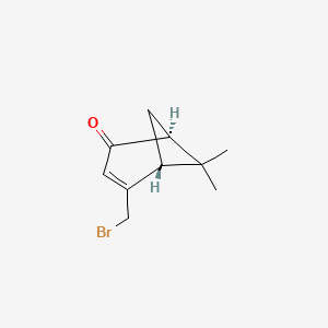 (1S,5R)-4-(bromomethyl)-6,6-dimethylbicyclo[3.1.1]hept-3-en-2-one