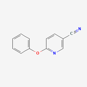 molecular formula C12H8N2O B1348503 6-苯氧基烟腈 CAS No. 99902-72-4