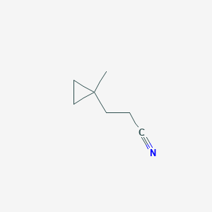 3-(1-Methylcyclopropyl)propanenitrile