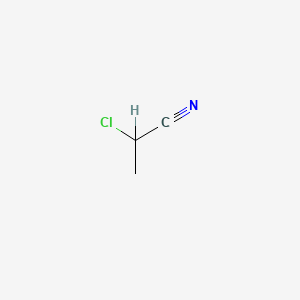 molecular formula C3H4ClN B1348507 2-Chloropropionitrile CAS No. 70886-58-7