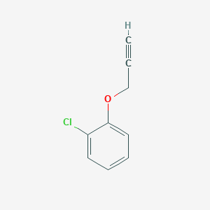 molecular formula C9H7ClO B1348508 1-氯-2-(丙-2-炔-1-氧基)苯 CAS No. 17061-92-6