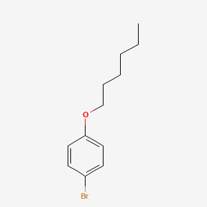 molecular formula C12H17BrO B1348518 苯，1-溴-4-(己氧基)- CAS No. 30752-19-3