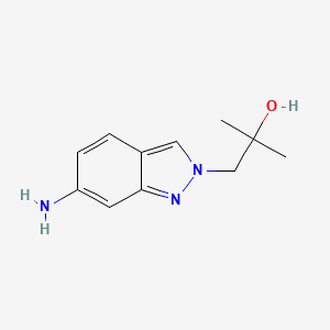 1-(6-Amino-2H-indazol-2-yl)-2-methylpropan-2-ol