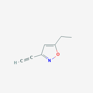 5-Ethyl-3-ethynyl-1,2-oxazole