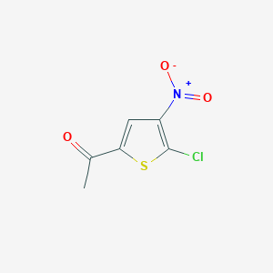 molecular formula C6H4ClNO3S B1348529 1-(5-氯-4-硝基噻吩-2-基)乙酮 CAS No. 42456-75-7