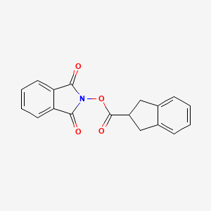 1,3-Dioxoisoindolin-2-yl 2,3-dihydro-1H-indene-2-carboxylate