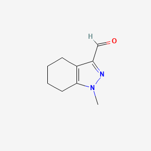 1-methyl-4,5,6,7-tetrahydro-1H-indazole-3-carbaldehyde