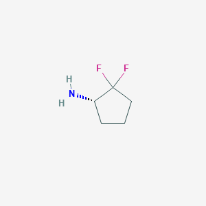 (1S)-2,2-Difluorocyclopentan-1-amine