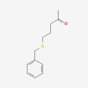 5-(Benzylthio)pentan-2-one