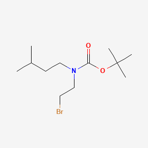 tert-butyl N-(2-bromoethyl)-N-(3-methylbutyl)carbamate