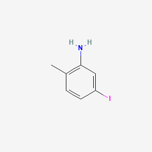 molecular formula C7H8IN B1348545 5-Iodo-2-methylaniline CAS No. 83863-33-6