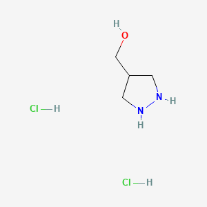 (Pyrazolidin-4-yl)methanol dihydrochloride