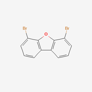 molecular formula C12H6Br2O B1348550 4,6-Dibromodibenzofuran CAS No. 201138-91-2