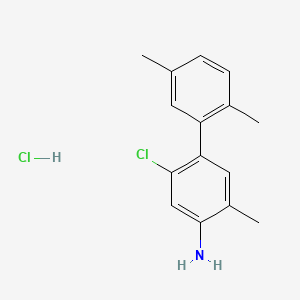 2-Chloro-2',5,5'-trimethyl-[1,1'-biphenyl]-4-amine hydrochloride