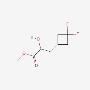 Methyl 3-(3,3-difluorocyclobutyl)-2-hydroxypropanoate