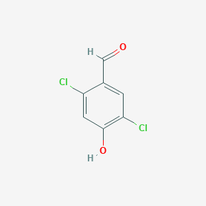 molecular formula C7H4Cl2O2 B1348553 2,5-Dichloro-4-hydroxybenzaldehyde CAS No. 27164-10-9