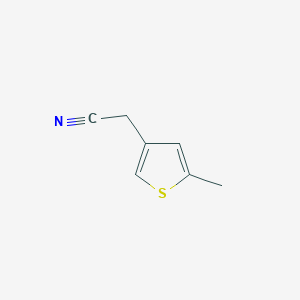 2-(5-Methylthiophen-3-yl)acetonitrile