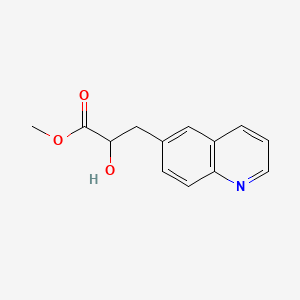 Methyl 2-Hydroxy-3-(6-quinolyl)propanoate