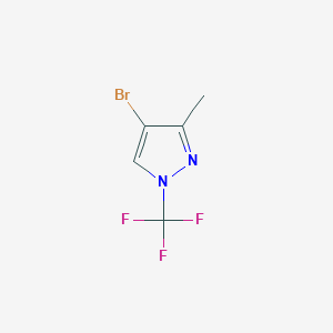 4-bromo-3-methyl-1-(trifluoromethyl)-1H-pyrazole