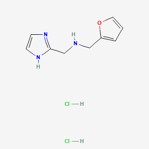 [(furan-2-yl)methyl][(1H-imidazol-2-yl)methyl]amine dihydrochloride