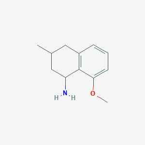 8-Methoxy-3-methyl-1,2,3,4-tetrahydronaphthalen-1-amine