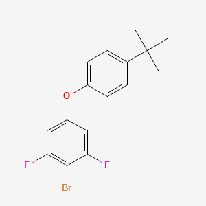 2-Bromo-5-(4-tert-butylphenoxy)-1,3-difluorobenzene