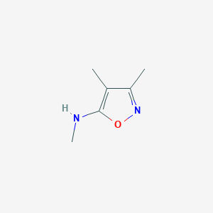 N,3,4-trimethyl-1,2-oxazol-5-amine