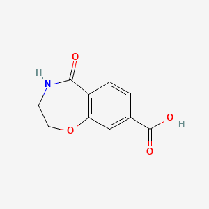 5-Oxo-2,3,4,5-tetrahydro-1,4-benzoxazepine-8-carboxylic acid