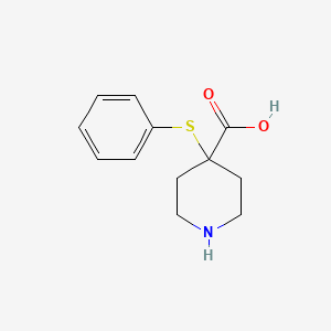 4-(Phenylthio)piperidine-4-carboxylic acid