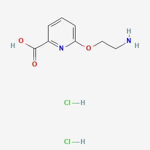 6-(2-Aminoethoxy)pyridine-2-carboxylic acid dihydrochloride