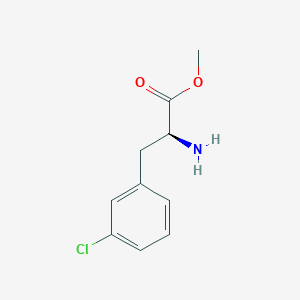 Methyl (S)-2-amino-3-(3-chlorophenyl)propanoate