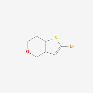 2-bromo-4H,6H,7H-thieno[3,2-c]pyran